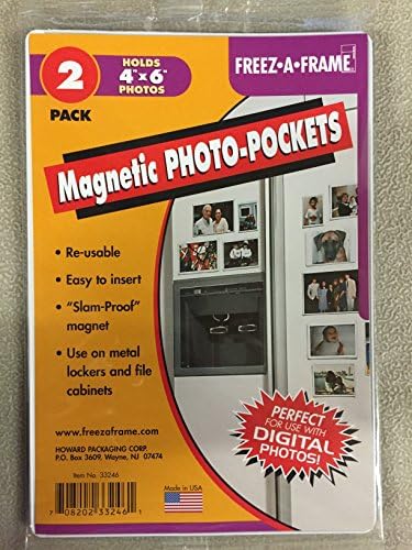 FREEZ-A-FRAME 33246H Magnetic Picture Frame Set