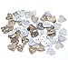 Rockin Beads Mother of Pearl 100 Hearts Buttons Scrapbooking 15mm Thin Decorative