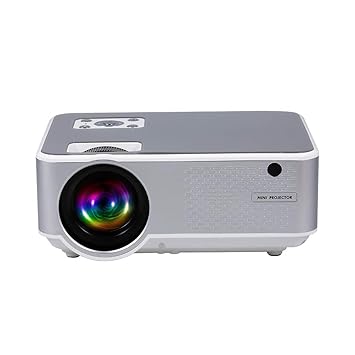 Festnight Toma USB 720p Proyector LED 720p Puerto VGA para Home ...