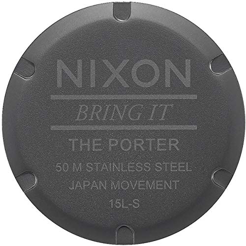 Nixon-Porter-Leather-A1058-50m-Water-Resistant-Mens-Watch-20-18mm-Leather-Band-and-40mm-Watch-Face