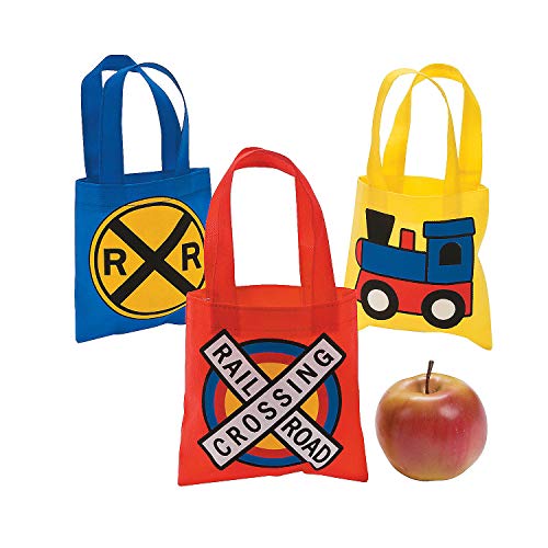Train Party Favors Party Pack Bundle Includes Favor Bags and Fun Favors for 12