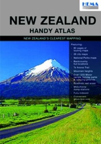 New Zealand Handy Atlas Spir Np Hema by Hema
