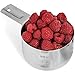 Hudson Essentials Stainless Steel Measuring Cups and Spoons Set (1 Piece 2-Cup)