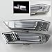 Modifystreet Euro Clear LED Tube Side Marker Lights bumper fender lights for 03-07 Infiniti G35 Coupe