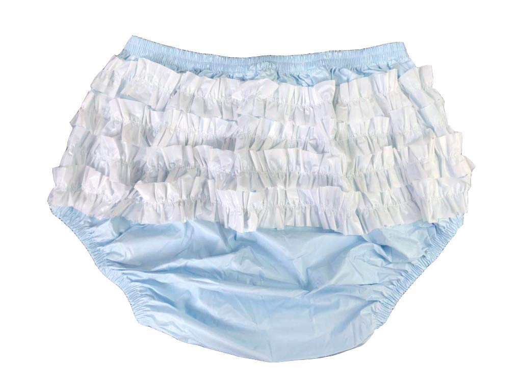 Haian Adult Frilly Plastic Rumba Incontinence Pullon Plastic Pants