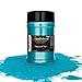 U.S. Art Supply Jewelescent Mica Pearl Pigment Powder, Peacock Teal 3.5 oz (100g) Pouch - Cosmetic Grade, Epoxy Resin Color Pigment, Mica Powder for Resin, Soap, Slime, Candle Dye, Art, Crafts