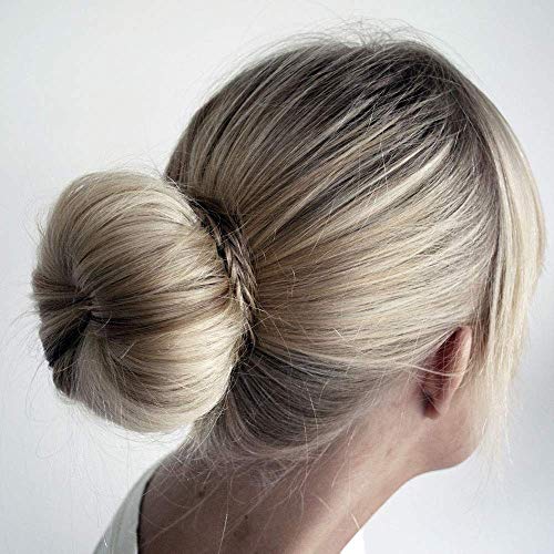 Hawwwy 3 Piece Hair Bun Maker Easy Snap And Roll Bun Hair Tool