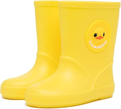duck in rain boots