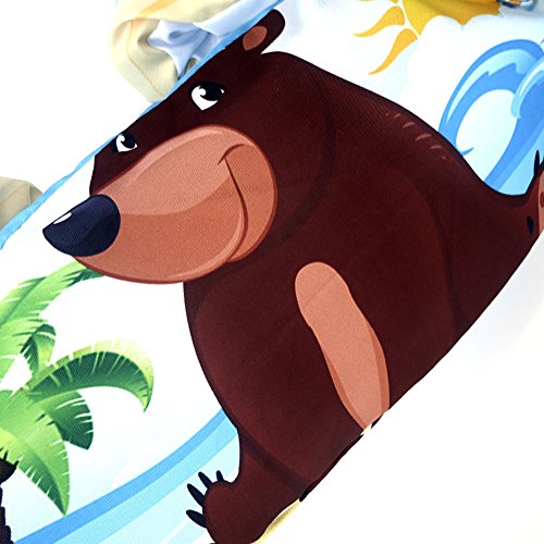 Raleighsee Puddle Jumper Infant Life Baby Jacket Swim Swimming Training Aid Coast Guard Approved Carton For Children Kids-Bear