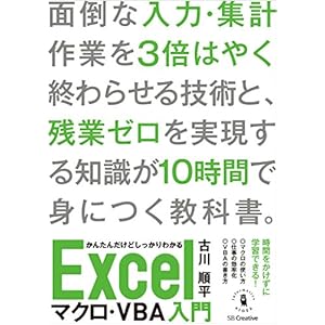 かんたんだけどしっかりわかるExcelマクロ・VBA入門 [Kindle版]