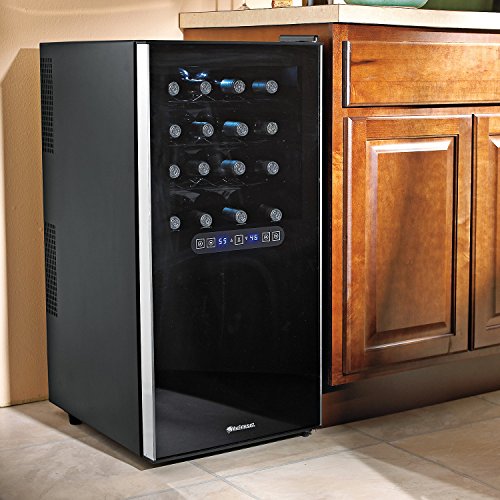 Wine Enthusiast Silent 32 Bottle Wine Refrigerator Freestanding