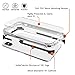 JULES.V iPhone X Shockproof Case, iPhone X Protective Case, Anti-scratch Hybrid Case with Air Cushions Impact Resistant Shock Absorption Cover for Apple iPhone X Case Clear, 5.8 Inch (BLACK)