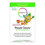 Rainbow Light Gummy Power Sours Multivitamin & Multimineral, 30-Count Single Serve Packets