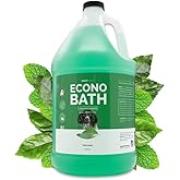 Bark2Basics Econo Bath Dog Shampoo, 1 Gallon - Ultra Mild, All Natural Ingredients, Gently Cleans and Moisturizes, Adds Shine to Coat, Fresh Scent