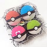4 POKEMON Surprise Bath Bombs Gift Set - XL 5.5 oz each-The Island Bath & Body-Made In USA- Shea & Cocoa Butter