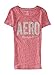 Aeropostale Women's Space-Dye Aero Heathered Graphic T Shirt