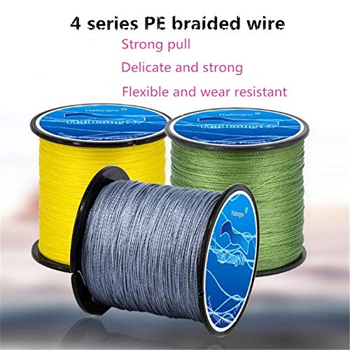 Leoie Fishing Line,4 Strands Knitting 300M High Strength PE Yarn Fishing Flying Fishing Line - Thumbnail 2