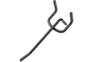 Onsski 4 Inch 50Pcs Pegboard Hooks for Hanging - Peg Board Organizer Accessories Fit New Thin Metal Peg Board Storge Tool