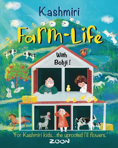 Kashmiri Farm-Life with Bōbji: A fun Farm-animal picture book to learn Kashmiri…