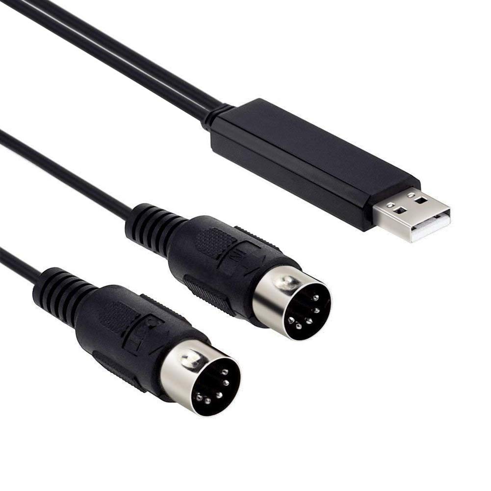 EasyLink Adaptateur Câble MIDI vers USB Interface MIDI USB Amazon.fr Hightech