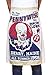 ARAWAK BRAVE Cooking Bib Apron IT Pennywise The Dancing Clown Patented Fabric Retro Vintage Poster Style