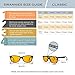 Swanwick CLASSIC NIGHT - Blue Light Blocking Glasses for Women, Men. Sleep Aid, Anti Eyestrain Headache for Computer, Gaming, TV, UV Glare w/FREE $497 Training Course (Large, Black)