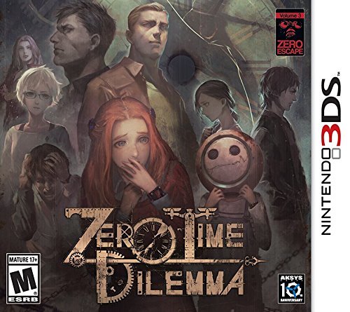 Zero Time Dilemma  3DS (Best Single Player Ps Vita Games)