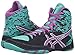 ASICS Men's Cael V7.0 Wrestling Shoe, Black/Orchid/Turquoise, 9 M US