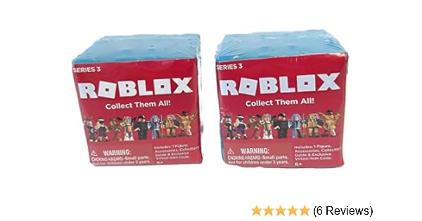 Roblox Series 3 Action Figure Mystery Box Set Of 2 Boxes - 