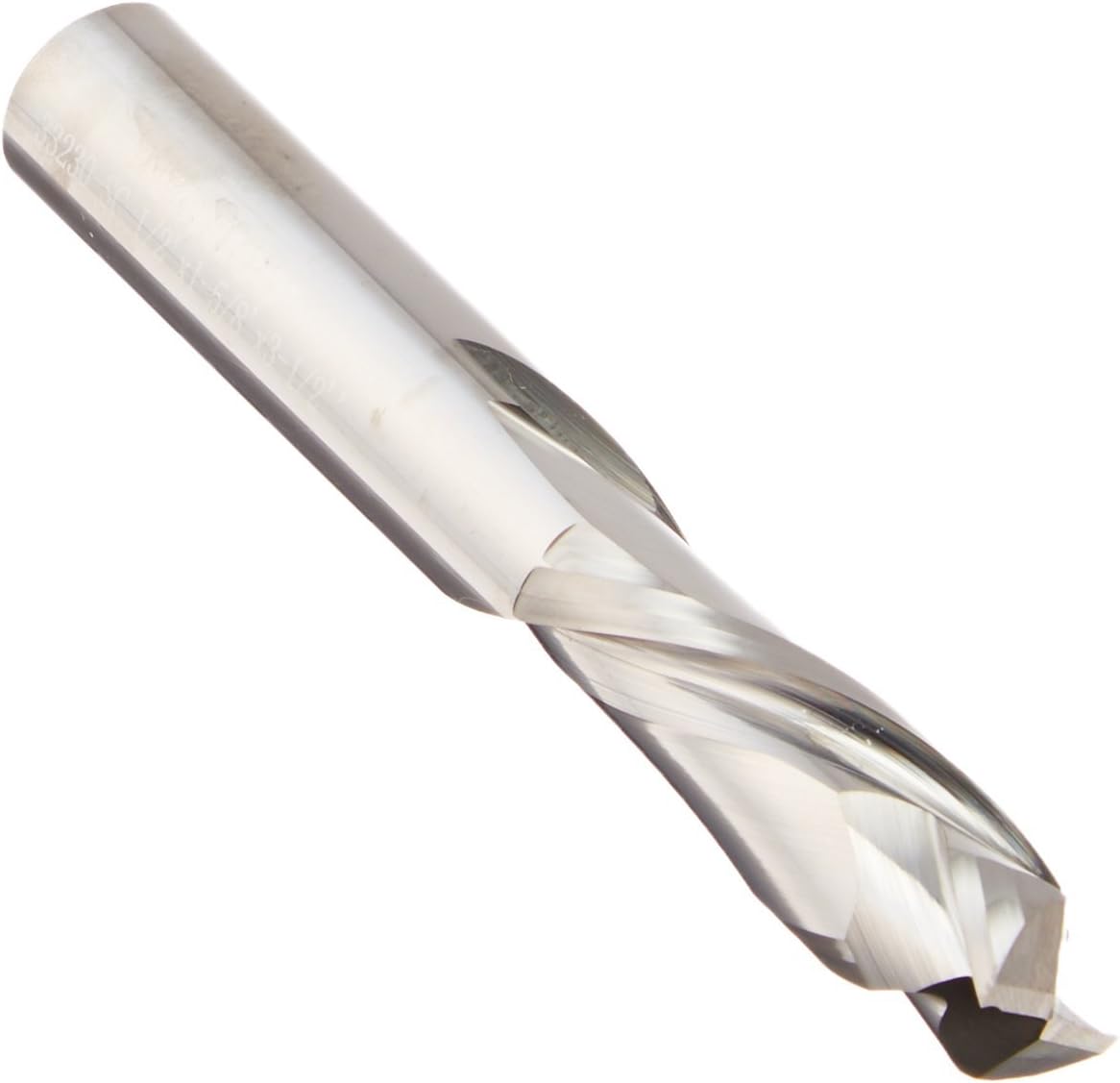 Yonico 33230-SC - Compression Cut Spiral End Mill CNC Router Bit, Diameter: 1/2", Cutting Height: 1-5/8", Flutes: 2-1/2" Shank
