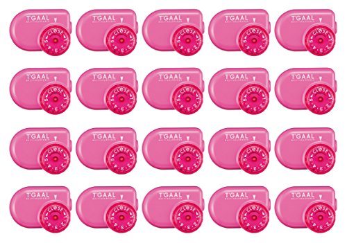 Kutsuwa STAD Angle Adjustable Pencil Sharpener T'GAAL, Pink, Value Set of 20