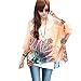 Sandistore Womens Batwing Dolman Sleeve Chiffon Shirt Blouse (XL, style 1)