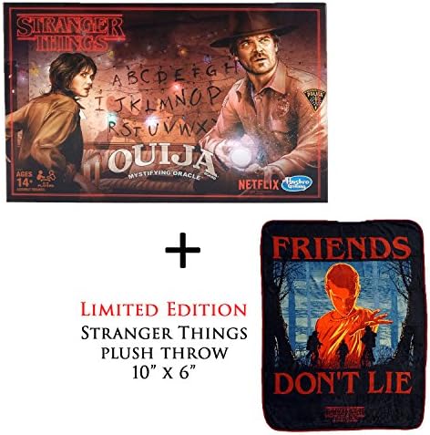 Stranger Things Ouija And Limited Edition Plush Throw - Eleven Poster