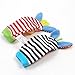 ULAKY Wrist & foot Rattles Band Sock For infant Baby Finder Animal Developmental Toys