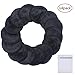 SUNLAND Resuable Makeup Remover Pads with Laundry Bag -Soft and Fridnely for Face Eye Lip Remover Pads (Black)