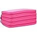 Youngman 72 Insertings Super Large Capacity Multi-layer Students Pencil Case Pen Bag Pouch Stationary Case Makeup Cosmetic Case Bag (Hot Pink)