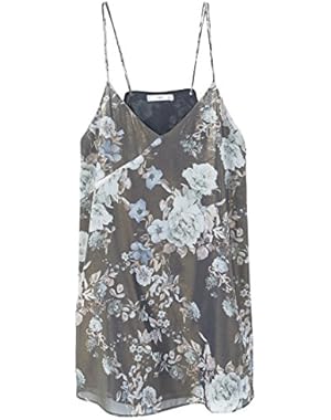 Mango Women's Floral-Print Flowy Dress