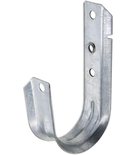 100 Pack 2-Inch Loop Bridle Rings - 1/4-20 Threaded Leg, Zinc-Plated Steel For Cable Management (OL-77504-10)