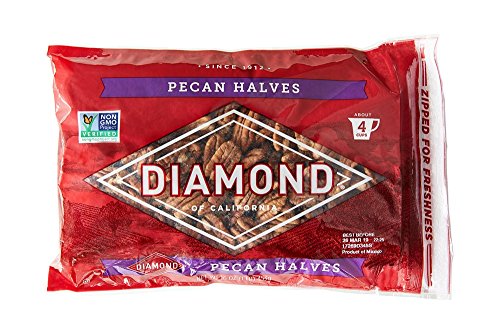 Diamond of California, Pecan Halves, Non GMO, No Added Salt, 16 Ounce - Thumbnail 2