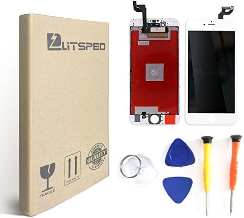 Litsped iphone 6s Screen Replacement, LCD Display &amp; Touch Screen Digitizer Replacement Assembly (6s(4.7inch)white)
