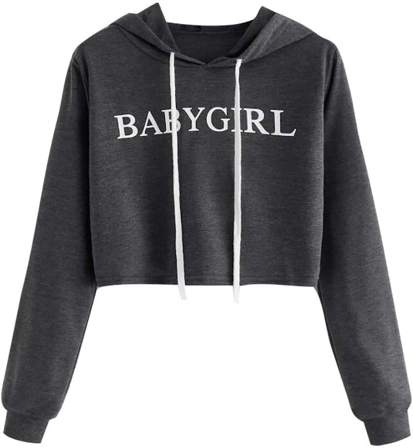 Panfinggin Lightweight Thin Zip-Up Long Sleeve Crop Top Hoodie Sweatshirt for Women, S-XL