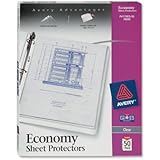 Avery Acid Free Economy Sheet Protectors, Clear, Box of 50 (74090)