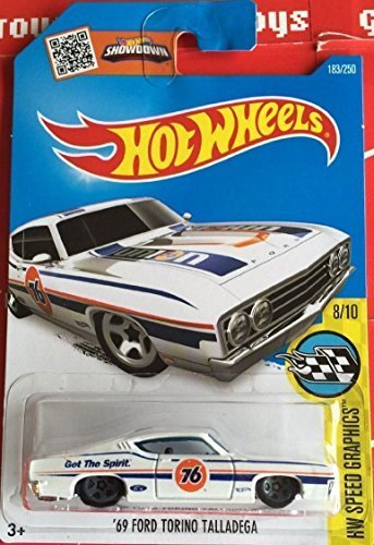 Qiyun 69 Ford Torino Talladega 183 Union 76 Hot Wheels 2016 Hot Wheels Case E
