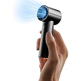 Portable Handheld Fan, Speed(1-199) Powerful Turbo Mini Fan, 30000 RPM High Speed Moter [14H Max Cooling Time] 5000mAh Battery Rechargeable,Pocket Personal Small Travel GIfts for Women Men,Black