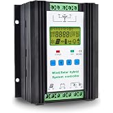 iSunergy 1000W Wind Solar Hybrid Charge Controller PWM 600W Wind + 400W Solar Boost Charge Technology Digital Intelligent Regulator with LCD Display