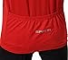 Spotti Men's Cycling Bike Jersey Short Sleeve with 3 Rear Pockets- Moisture Wicking, Breathable, Quick Dry Biking Shirt Red