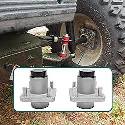Front Wheel Hub Assembly Kit with Bearings Seals