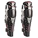 GraceU1 Pair of Adults Fashion Knee Shin Armor Protect Guard Pads Accessories with Plastic Cement Hook for Motorcycle
