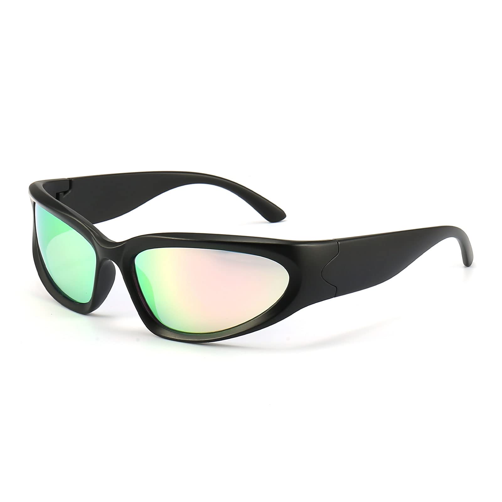 Long Keeper Polarised Wrap Around Sunglasses for Women Men Y2K Trendy Sunglasses Fashion Sun Glasses UV Protection for Driving Sport Fishing