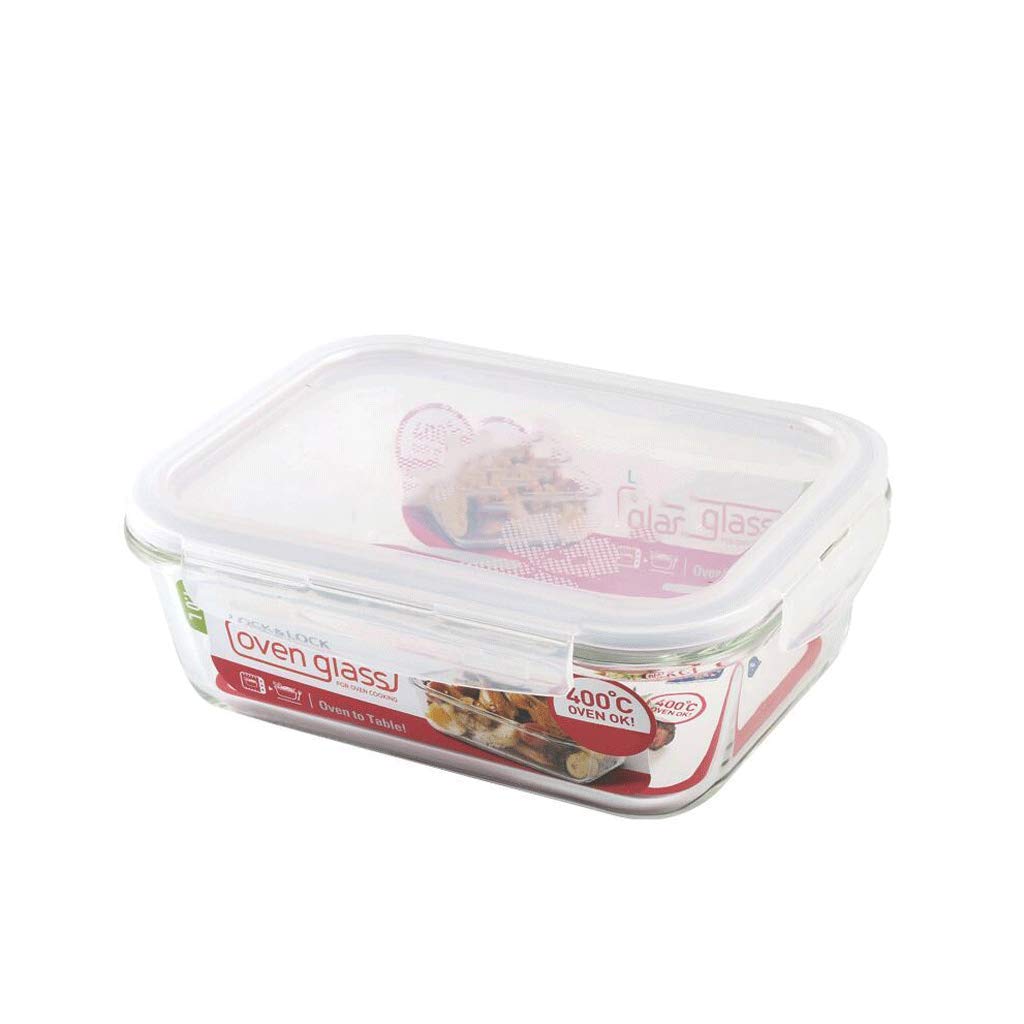 ZL-Caja de almacenamiento Fiambrera de Cristal para Verduras Caja ...